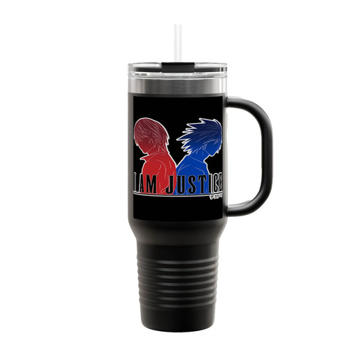 I Am Justice Final Fantasy Insulated Travel Mug