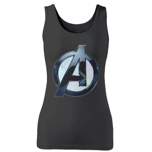 High quality print of this slim fit marvel avengers logo 2 women tank top will turn heads. And bystanders won't be disappointed - the racerback cut looks good one any woman's shoulders.