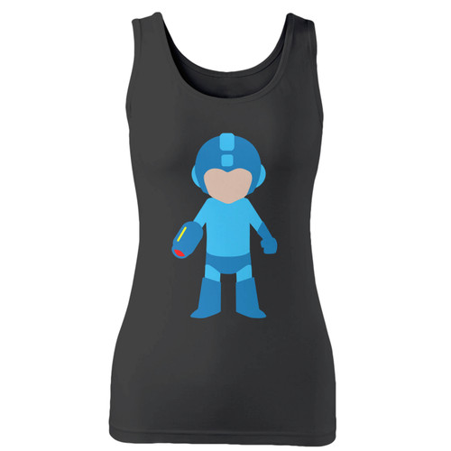 High quality print of this slim fit mega man retro video game women tank top will turn heads. And bystanders won't be disappointed - the racerback cut looks good one any woman's shoulders.