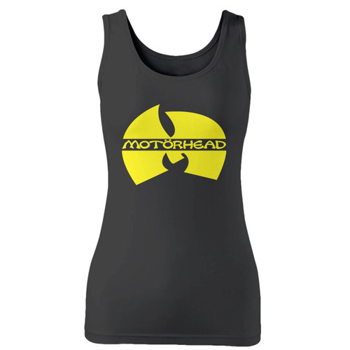 High quality print of this slim fit motorhead we are the road wu tang women tank top will turn heads. And bystanders won't be disappointed - the racerback cut looks good one any woman's shoulders.