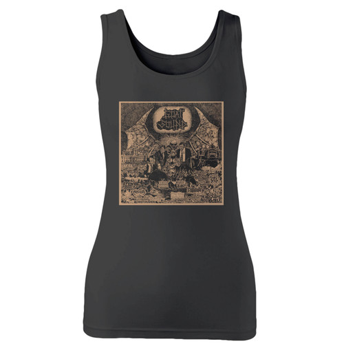 High quality print of this slim fit napalm death scum 2 women tank top will turn heads. And bystanders won't be disappointed - the racerback cut looks good one any woman's shoulders.