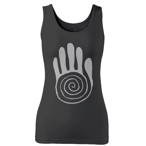 High quality print of this slim fit native american han women tank top will turn heads. And bystanders won't be disappointed - the racerback cut looks good one any woman's shoulders.
