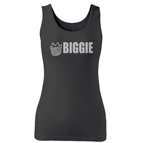 High quality print of this slim fit notorious big biggie smalls music hip hop women tank top will turn heads. And bystanders won't be disappointed - the racerback cut looks good one any woman's shoulders.