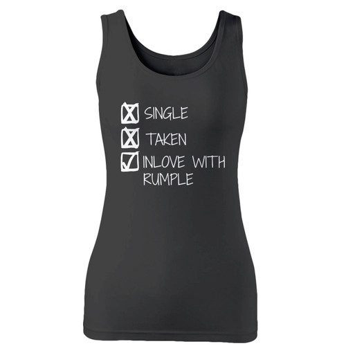 High quality print of this slim fit once upon a time inspired in love with rumple women tank top will turn heads. And bystanders won't be disappointed - the racerback cut looks good one any woman's shoulders. High quality print of this slim fit once upon a time inspired in love with rumple women tank top will turn heads. And bystanders won't be disappointed - the racerback cut looks good one any woman's shoulders.