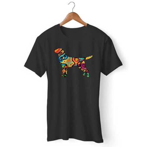 Psychedelic Labrador Men T Shirt Psychedelic Labrador Men T Shirt