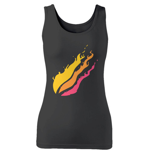 High quality print of this slim fit prestonplayz rider women tank top will turn heads. And bystanders won't be disappointed - the racerback cut looks good one any woman's shoulders.