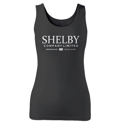 High quality print of this slim fit shelby company limited women tank top will turn heads. And bystanders won't be disappointed - the racerback cut looks good one any woman's shoulders.