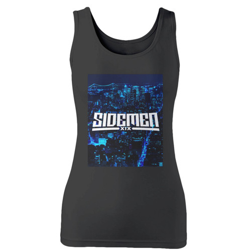 High quality print of this slim fit sidemen & friends women tank top will turn heads. And bystanders won't be disappointed - the racerback cut looks good one any woman's shoulders.