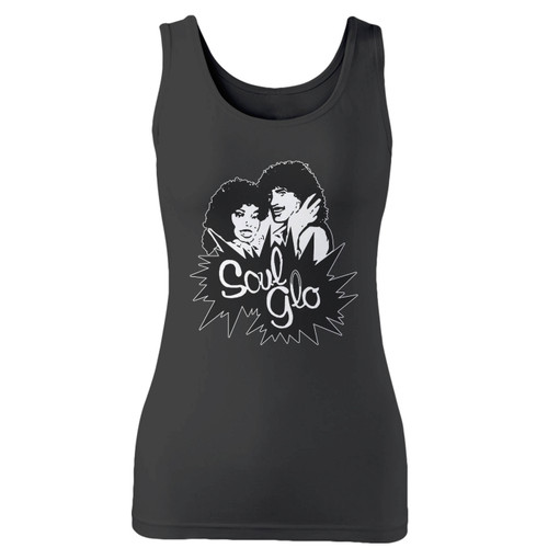 High quality print of this slim fit soul glo women tank top will turn heads. And bystanders won't be disappointed - the racerback cut looks good one any woman's shoulders.