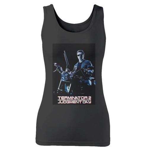 High quality print of this slim fit terminator 2 judgment day arnold harley free delivery women tank top will turn heads. And bystanders won't be disappointed - the racerback cut looks good one any woman's shoulders.
