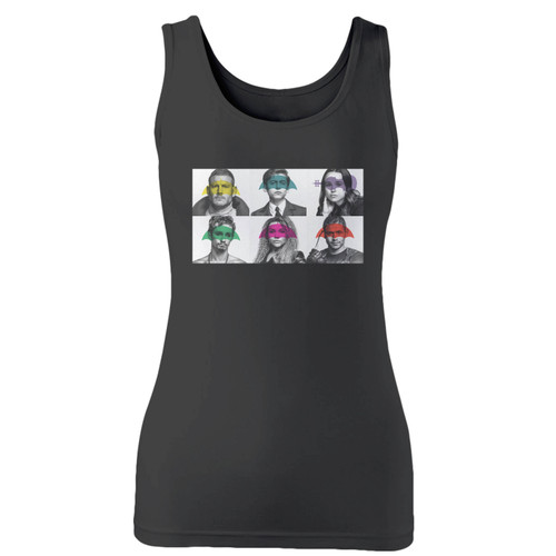 High quality print of this slim fit the umbrella academy tv women tank top will turn heads. And bystanders won't be disappointed - the racerback cut looks good one any woman's shoulders.