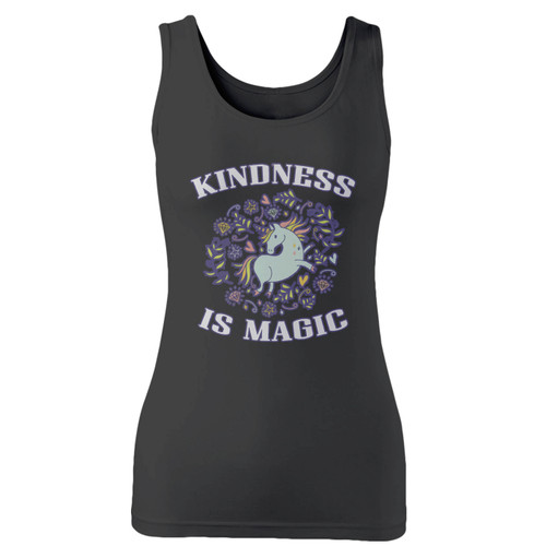 High quality print of this slim fit unicorn kindness is magic custom women tank top will turn heads. And bystanders won't be disappointed - the racerback cut looks good one any woman's shoulders.