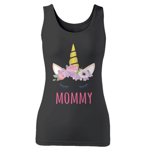 High quality print of this slim fit unicorn mom cute funny unicorn custom women tank top will turn heads. And bystanders won't be disappointed - the racerback cut looks good one any woman's shoulders.