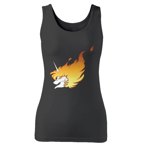 High quality print of this slim fit un squadron 3 women tank top will turn heads. And bystanders won't be disappointed - the racerback cut looks good one any woman's shoulders.