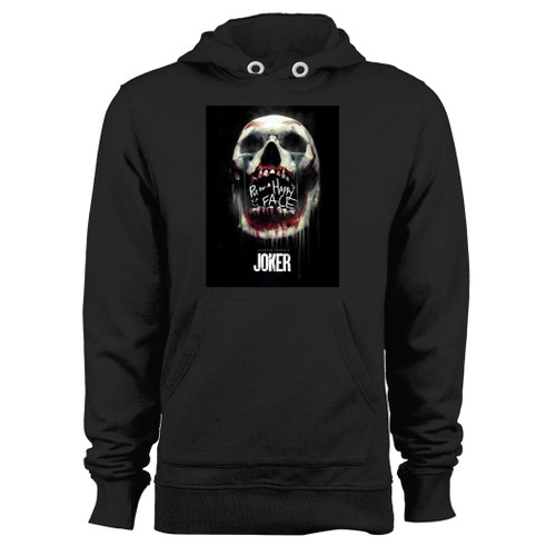 Was created with comfort in mind, this joker put on a happy face hoodie lighter weight is perfect for any activity. Teams and groups love this hoodie for its affordable price and variety of colors.