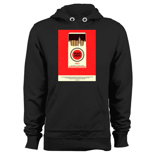 Was created with comfort in mind, this mad men cigarette hoodie lighter weight is perfect for any activity. Teams and groups love this hoodie for its affordable price and variety of colors.