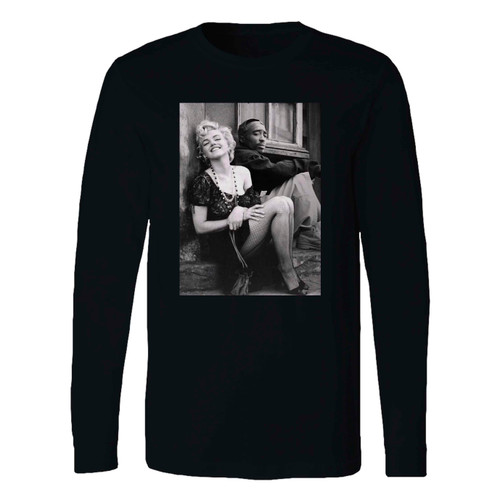 This classic fit 2pac and marilyn monroe long sleeve shirt is casually elegant and very comfortable. With fine quality print to make one stand out, it's a perfect fit for every occasion.