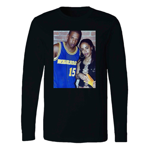 This classic fit aaliyah and jay z long sleeve shirt is casually elegant and very comfortable. With fine quality print to make one stand out, it's a perfect fit for every occasion.