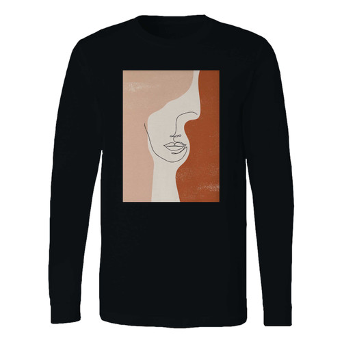 This classic fit abstract face line long sleeve shirt is casually elegant and very comfortable. With fine quality print to make one stand out, it's a perfect fit for every occasion. This classic fit abstract face line long sleeve shirt is casually elegant and very comfortable. With fine quality print to make one stand out, it's a perfect fit for every occasion.