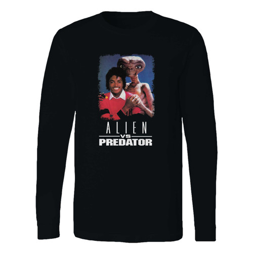 This classic fit alien vs predator et michael jackson long sleeve shirt is casually elegant and very comfortable. With fine quality print to make one stand out, it's a perfect fit for every occasion.