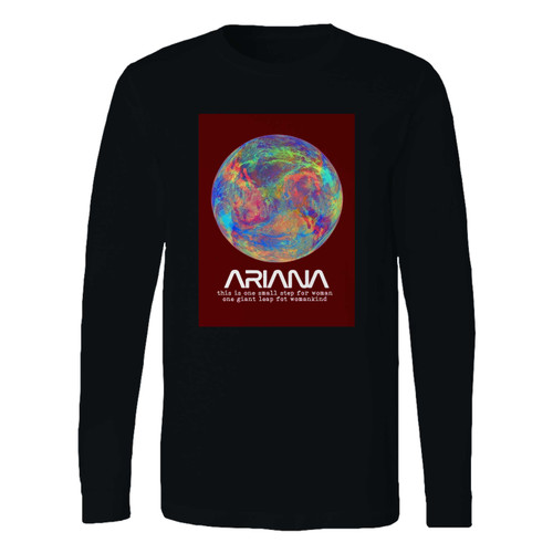 This classic fit ariana grande nasa vintage long sleeve shirt is casually elegant and very comfortable. With fine quality print to make one stand out, it's a perfect fit for every occasion.