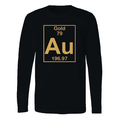This classic fit aurum gold element long sleeve shirt is casually elegant and very comfortable. With fine quality print to make one stand out, it's a perfect fit for every occasion.