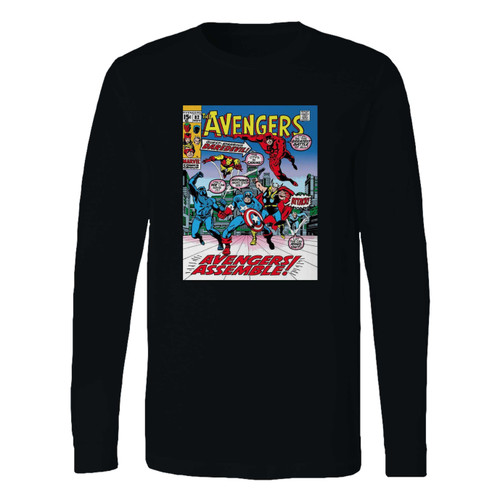 This classic fit avengers assemble long sleeve shirt is casually elegant and very comfortable. With fine quality print to make one stand out, it's a perfect fit for every occasion.