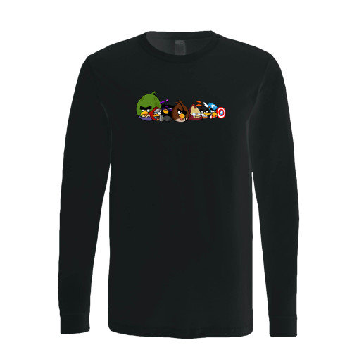 This classic fit avengers birds long sleeve shirt is casually elegant and very comfortable. With fine quality print to make one stand out, it's a perfect fit for every occasion.