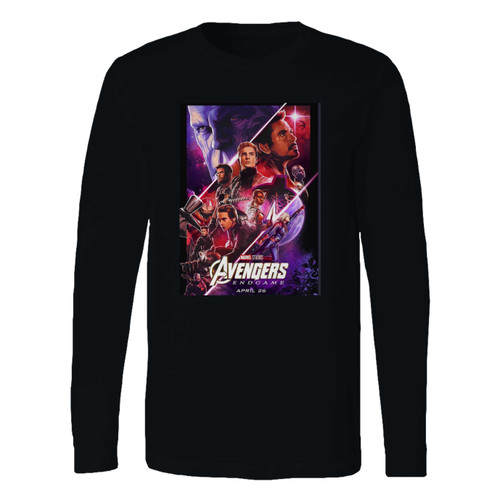This classic fit avengers endgame poster movie 2019 mcu end game long sleeve shirt is casually elegant and very comfortable. With fine quality print to make one stand out, it's a perfect fit for every occasion.