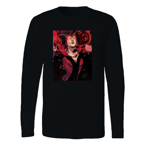 This classic fit avengers wanda maximoff aka scarlet witch long sleeve shirt is casually elegant and very comfortable. With fine quality print to make one stand out, it's a perfect fit for every occasion.