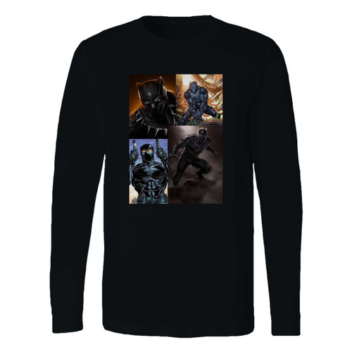 This classic fit avenger king tchalla black panther long sleeve shirt is casually elegant and very comfortable. With fine quality print to make one stand out, it's a perfect fit for every occasion.