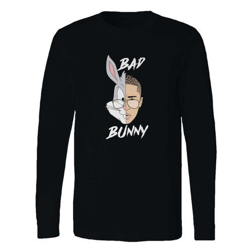 This classic fit bad bunny face cartoon long sleeve shirt is casually elegant and very comfortable. With fine quality print to make one stand out, it's a perfect fit for every occasion.