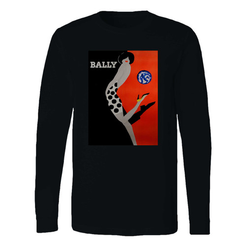 This classic fit bally shoes black red long sleeve shirt is casually elegant and very comfortable. With fine quality print to make one stand out, it's a perfect fit for every occasion.