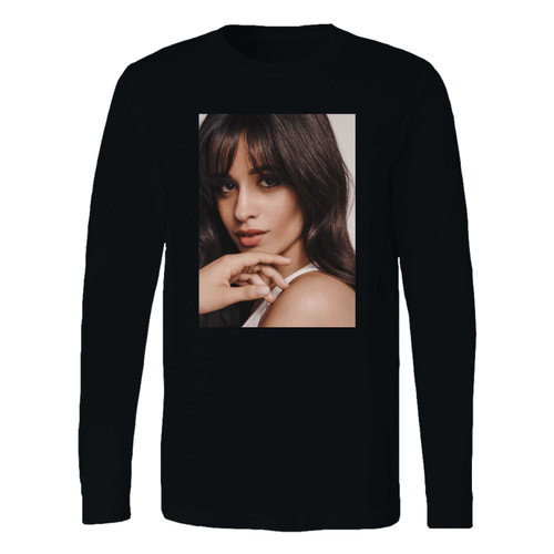 This classic fit camila cabello beautiful singer long sleeve shirt is casually elegant and very comfortable. With fine quality print to make one stand out, it's a perfect fit for every occasion.