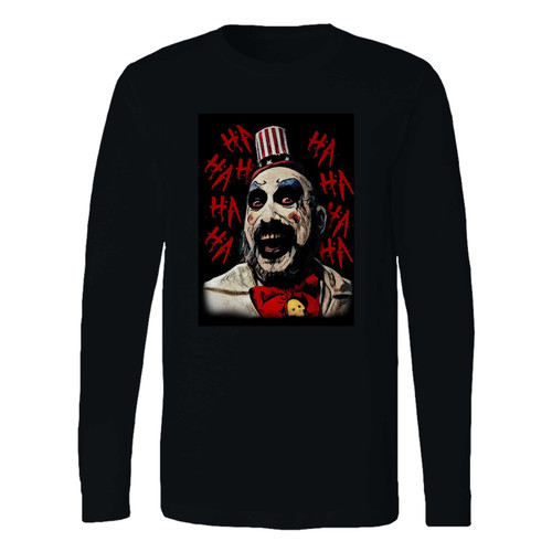 This classic fit captain spaulding laugh long sleeve shirt is casually elegant and very comfortable. With fine quality print to make one stand out, it's a perfect fit for every occasion.
