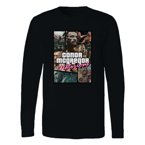 This classic fit conor mcgregor the notorious mma ufc ireland boxing long sleeve shirt is casually elegant and very comfortable. With fine quality print to make one stand out, it's a perfect fit for every occasion.