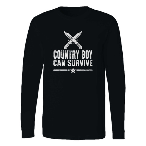 This classic fit country boy can survive long sleeve shirt is casually elegant and very comfortable. With fine quality print to make one stand out, it's a perfect fit for every occasion.