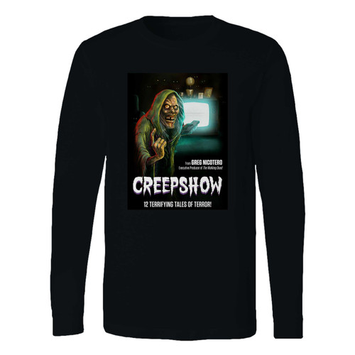 This classic fit creepshow movie long sleeve shirt is casually elegant and very comfortable. With fine quality print to make one stand out, it's a perfect fit for every occasion.