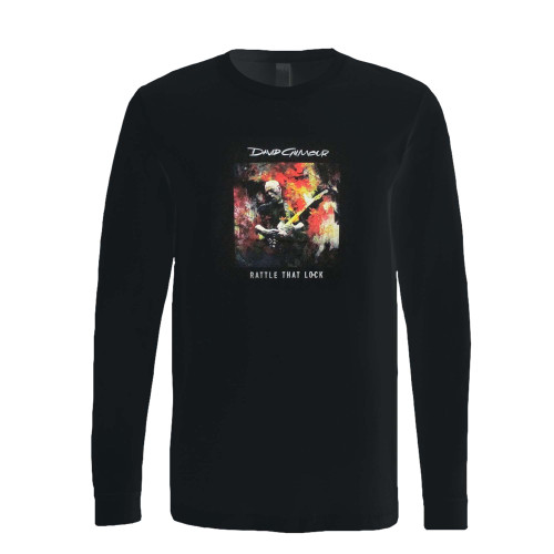 This classic fit david gilmour color image rattle that lock tour long sleeve shirt is casually elegant and very comfortable. With fine quality print to make one stand out, it's a perfect fit for every occasion.
