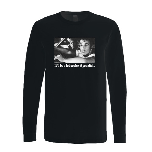 This classic fit dazed and confused long sleeve shirt is casually elegant and very comfortable. With fine quality print to make one stand out, it's a perfect fit for every occasion.