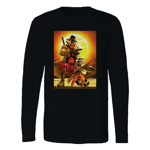 This classic fit deadpool and rocket long sleeve shirt is casually elegant and very comfortable. With fine quality print to make one stand out, it's a perfect fit for every occasion.