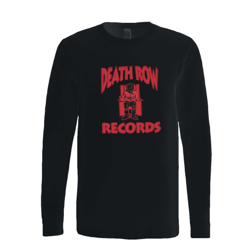 This classic fit death row records red logo music hip hop cool long sleeve shirt is casually elegant and very comfortable. With fine quality print to make one stand out, it's a perfect fit for every occasion.
