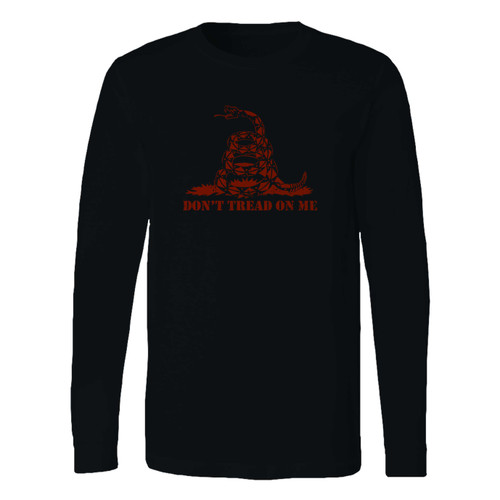 This classic fit dont tread on me gadsden flag long sleeve shirt is casually elegant and very comfortable. With fine quality print to make one stand out, it's a perfect fit for every occasion.