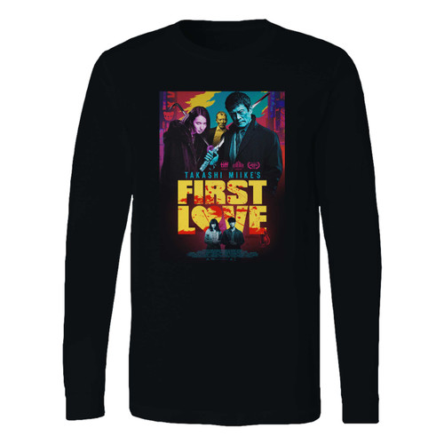 This classic fit first love movie long sleeve shirt is casually elegant and very comfortable. With fine quality print to make one stand out, it's a perfect fit for every occasion.