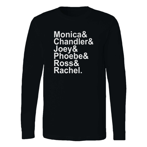 This classic fit friends tv show characters long sleeve shirt is casually elegant and very comfortable. With fine quality print to make one stand out, it's a perfect fit for every occasion.