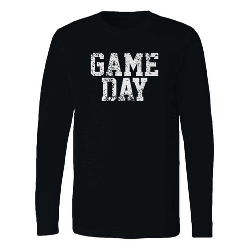 This classic fit game day long sleeve shirt is casually elegant and very comfortable. With fine quality print to make one stand out, it's a perfect fit for every occasion.