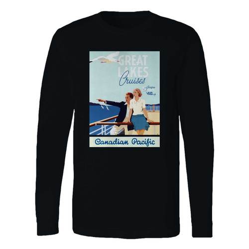 This classic fit great lakes cruises long sleeve shirt is casually elegant and very comfortable. With fine quality print to make one stand out, it's a perfect fit for every occasion.