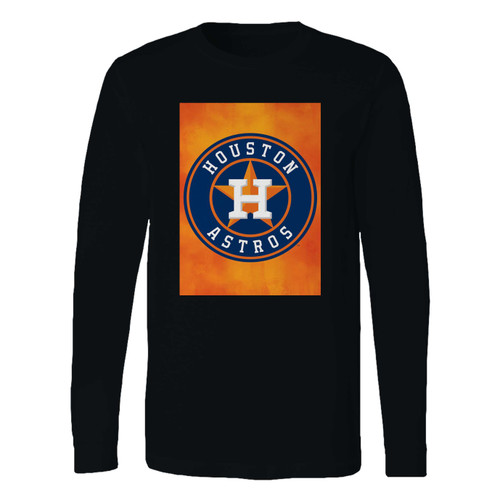 This classic fit houston astros logo long sleeve shirt is casually elegant and very comfortable. With fine quality print to make one stand out, it's a perfect fit for every occasion.