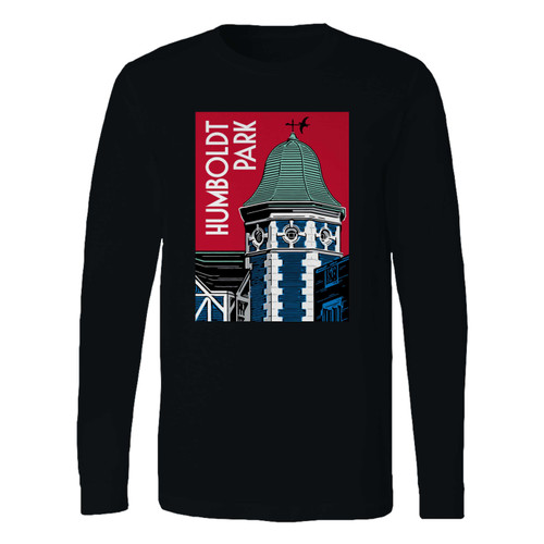 This classic fit humboldt park chicago long sleeve shirt is casually elegant and very comfortable. With fine quality print to make one stand out, it's a perfect fit for every occasion.