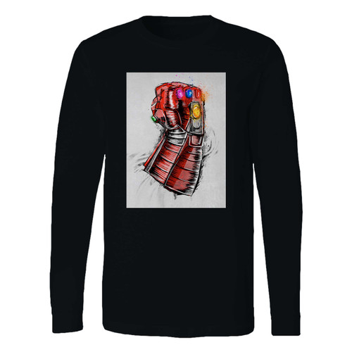 This classic fit iron man stone power long sleeve shirt is casually elegant and very comfortable. With fine quality print to make one stand out, it's a perfect fit for every occasion.
